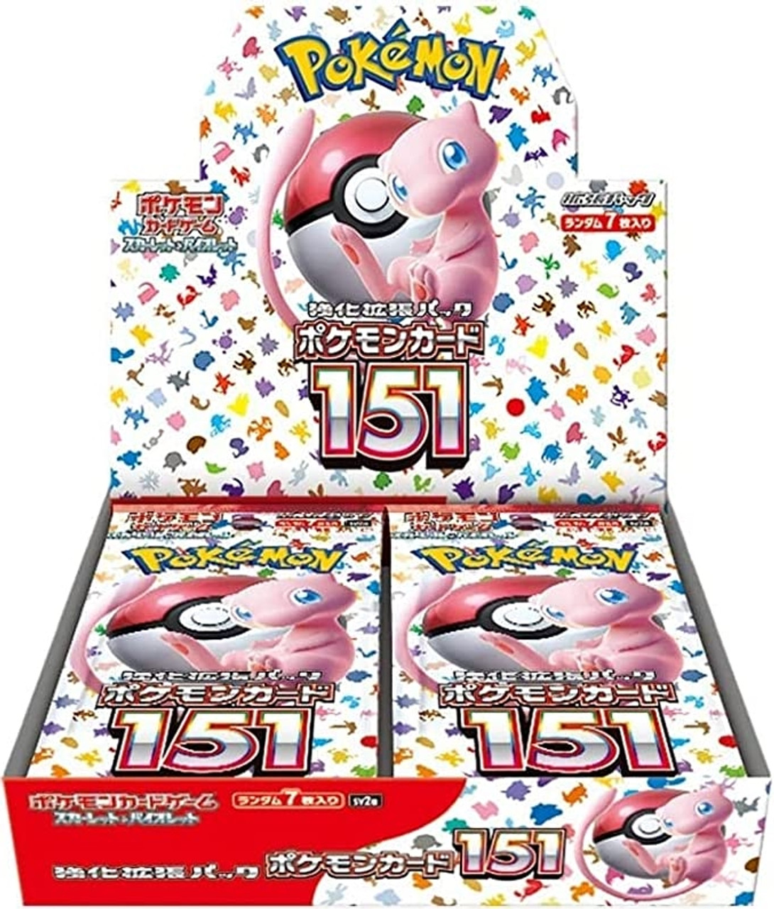 Pokemon 151 Booster Box SV2a - Japanese